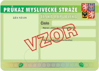 Ploha . 2 k vyhlce . 244/2002 Sb. - vzor prkazu Mysliveck stre.